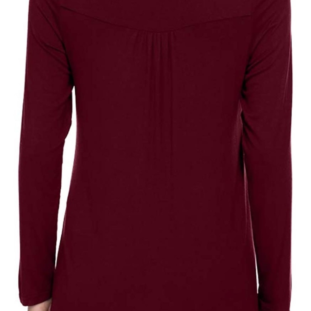 Popyoung maroon/wine top - Picture 4 of 5